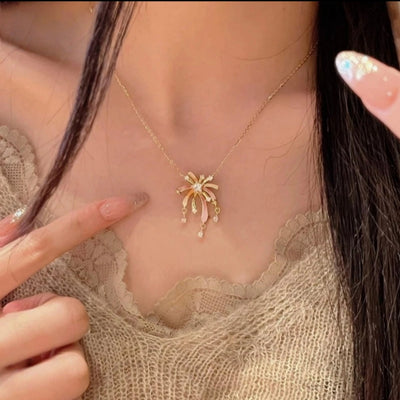 Fireworks Shift: 2-in-1 Fluorescent Kinetic Necklace