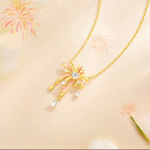 Fireworks Shift: 2-in-1 Fluorescent Kinetic Necklace