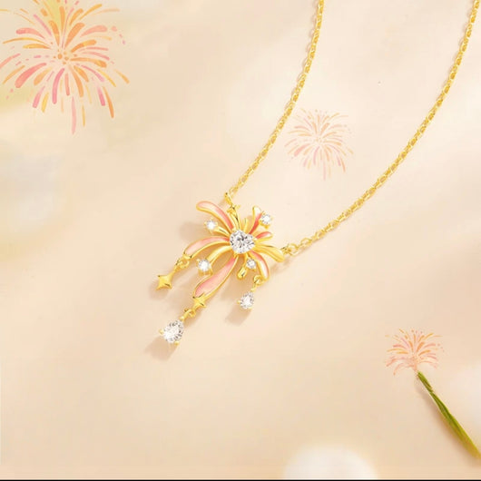 Fireworks Shift: 2-in-1 Fluorescent Kinetic Necklace