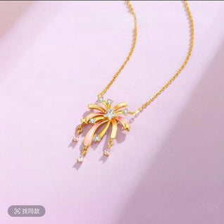 Fireworks Shift: 2-in-1 Fluorescent Kinetic Necklace