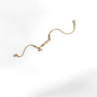 The Bamboo Serenity Ankle Anchor: 18K Gold, Jade & Micro-Pave CZ Anklet — For Resilient Frame Alignment