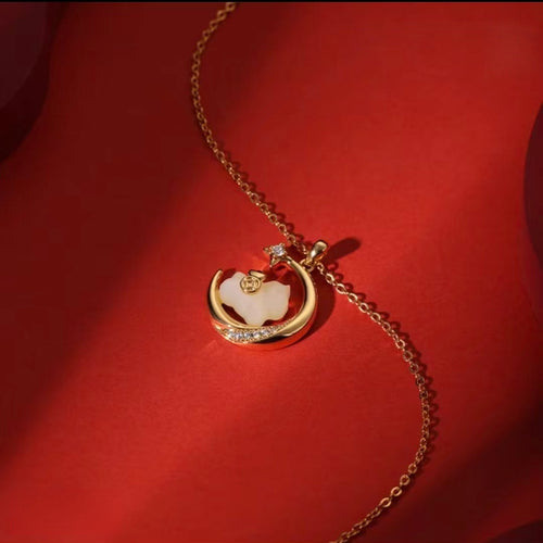 AuraNudge 2026 "Kinetic Soul" Horse Pendant - The 18K Gold "Reality Anchor"