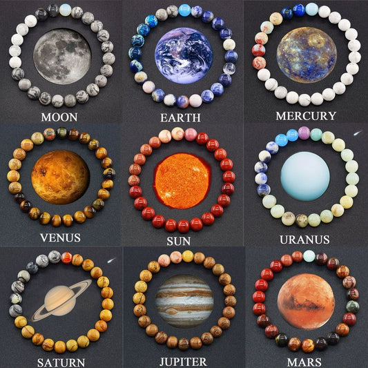 Stellar Realm Planetary Bracelet | Cosmic Harmony Planetary Bracelet