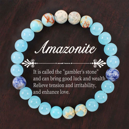 Amazonic Fortune Stone Bracelet