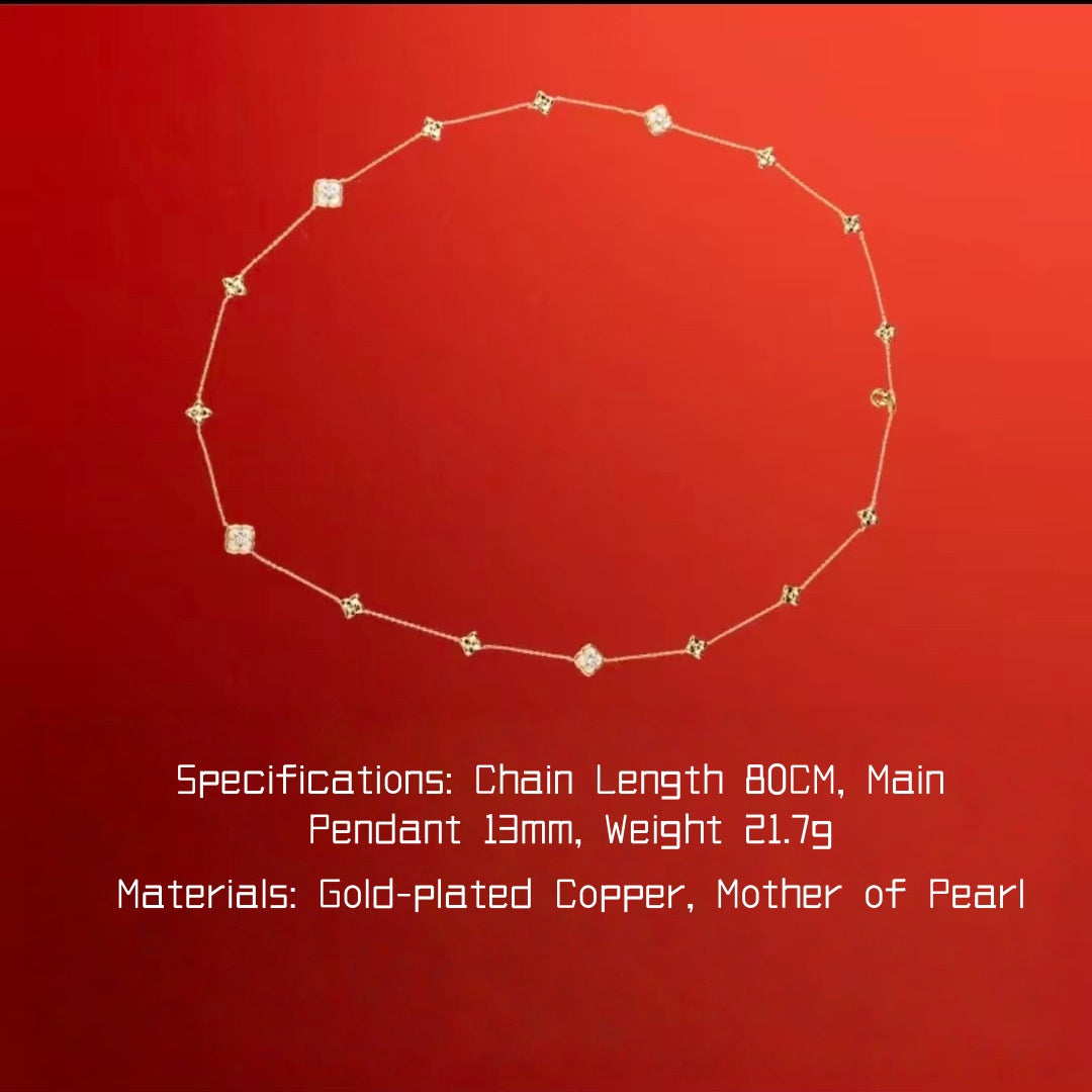 AuraNudge "Serendipity Shell" Manifestation Set - Necklace, Bracelet & Studs