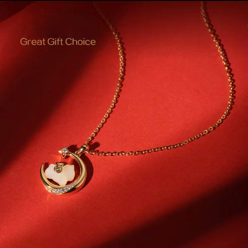 AuraNudge 2026 "Kinetic Soul" Horse Pendant - The 18K Gold "Reality Anchor"