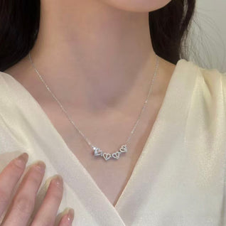 AuraNudge "The Shift" Kinetic Necklace — 2-in-1 Convertible Clover (925 Silver)