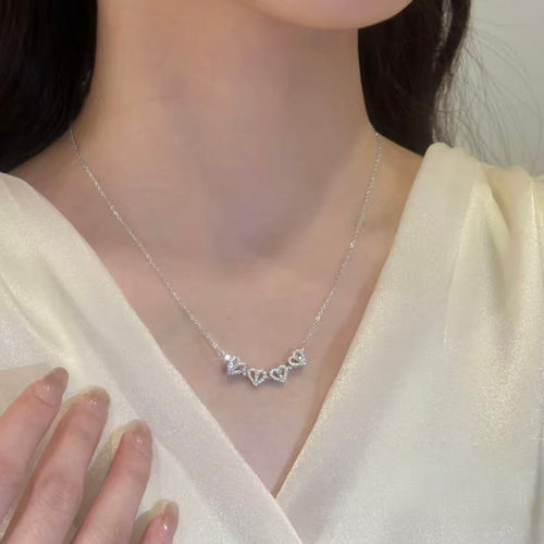 AuraNudge "The Shift" Kinetic Necklace — 2-in-1 Convertible Clover (925 Silver)