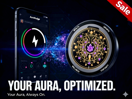 AuraNudge Energy Badge: Your Daily Focus & Flow Catalyst